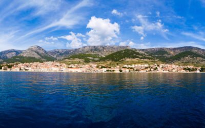 Bol and Brac from the sea