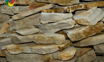 Old stone dry wall